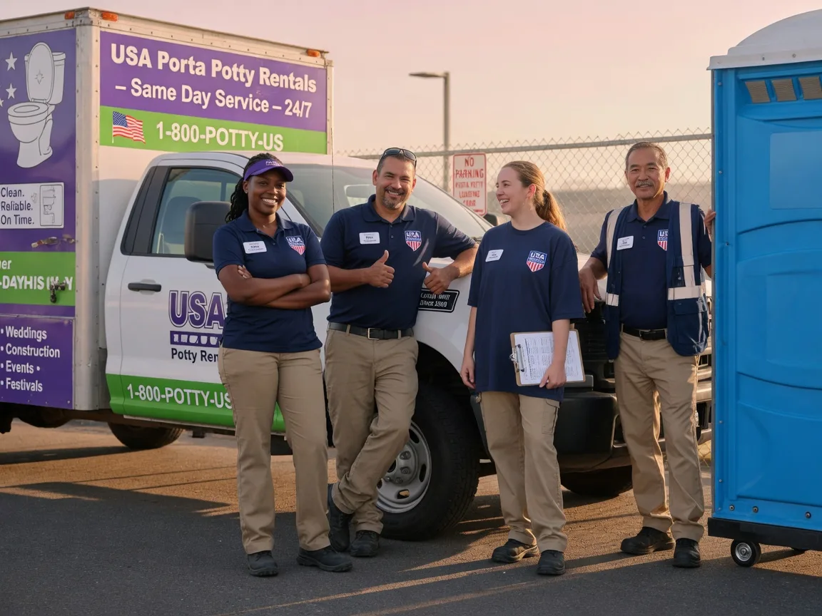 Porta Potty Rental company in Totowa, NJ